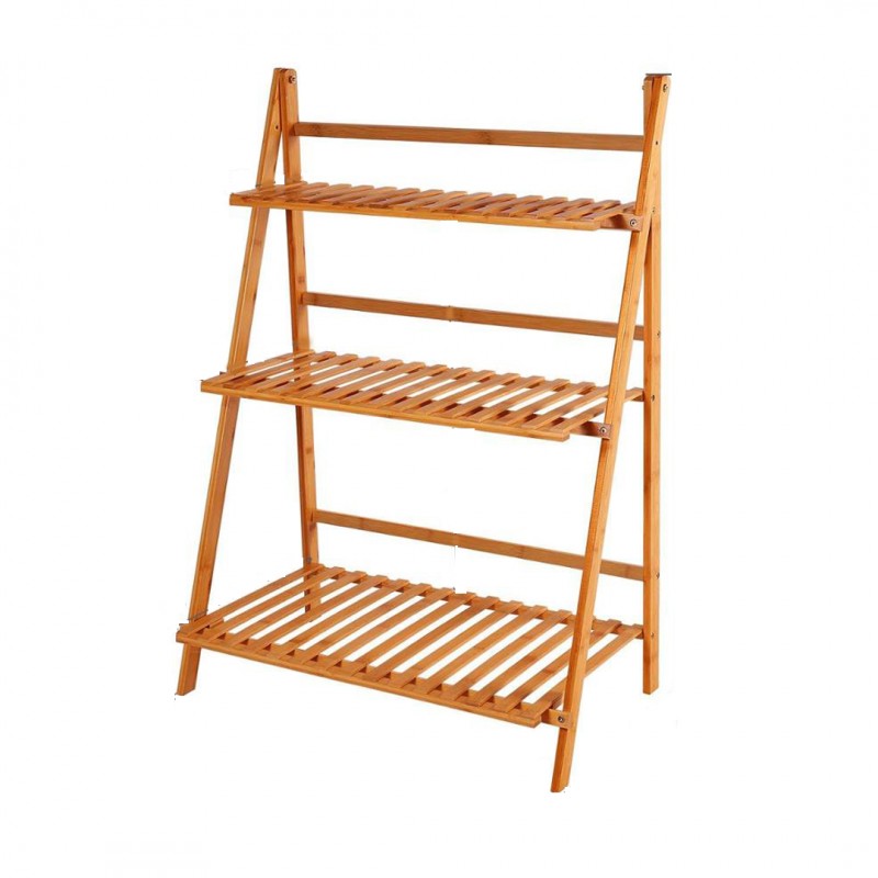 Bamboo Wood Ladder Plant