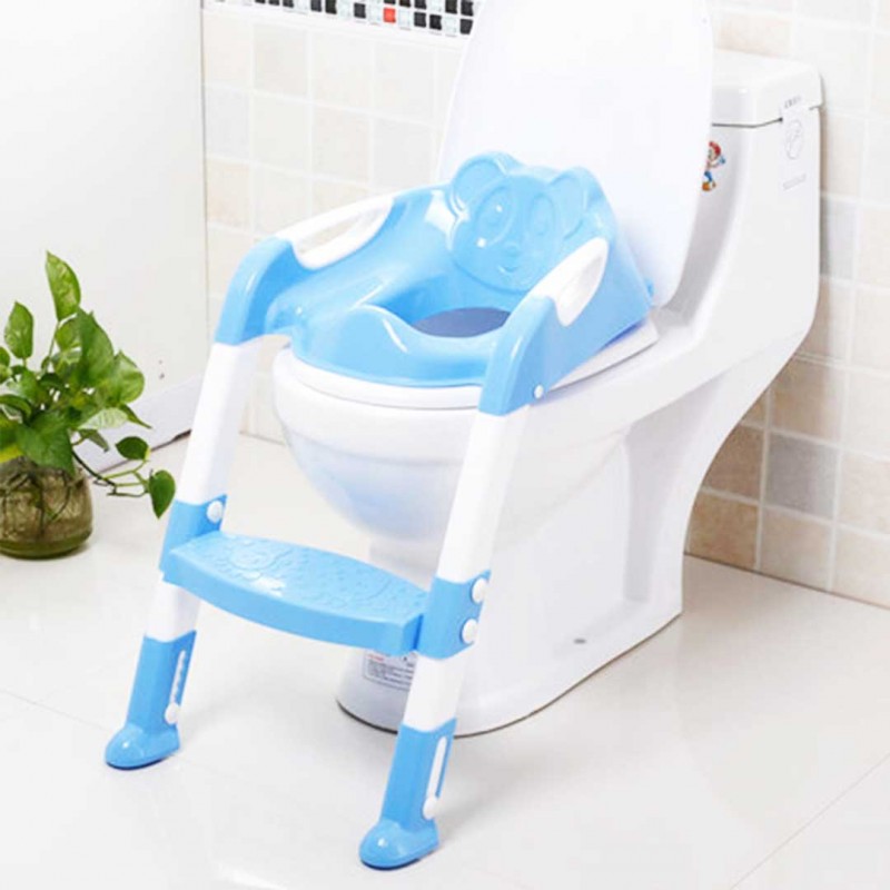 Kids Folding Toilet Seat With Ladder