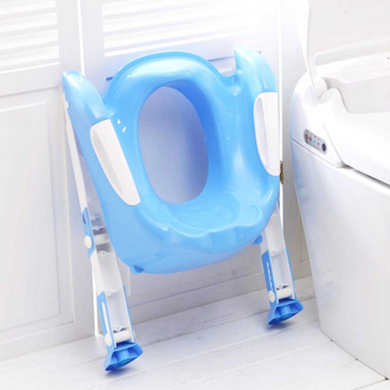 Kids Folding Toilet Seat With Ladder