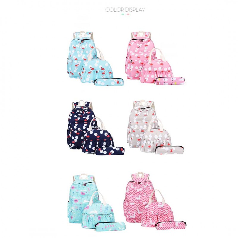 Girl School Bags 3 pcs Set
