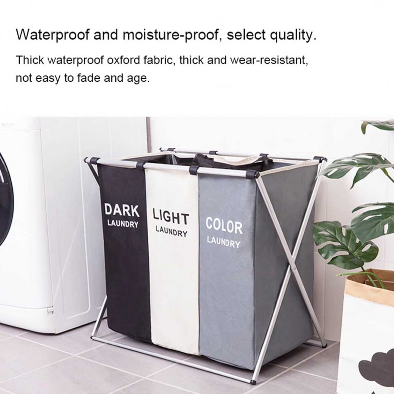 Dirty laundry storage basket