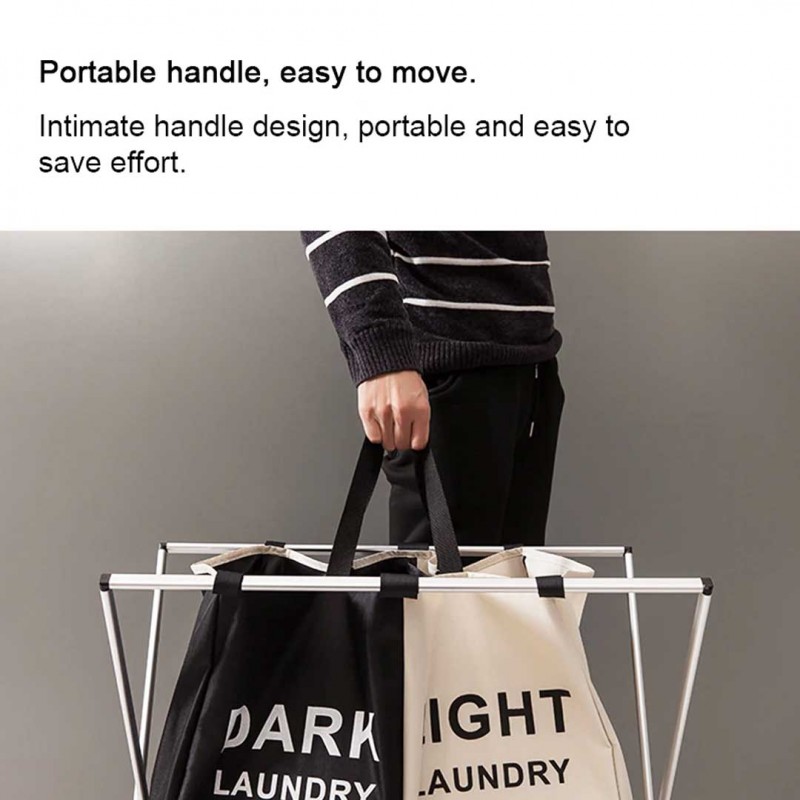 Dirty laundry storage basket