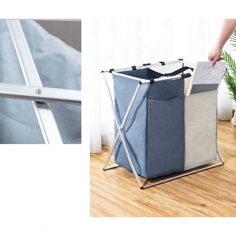 Dirty laundry storage basket
