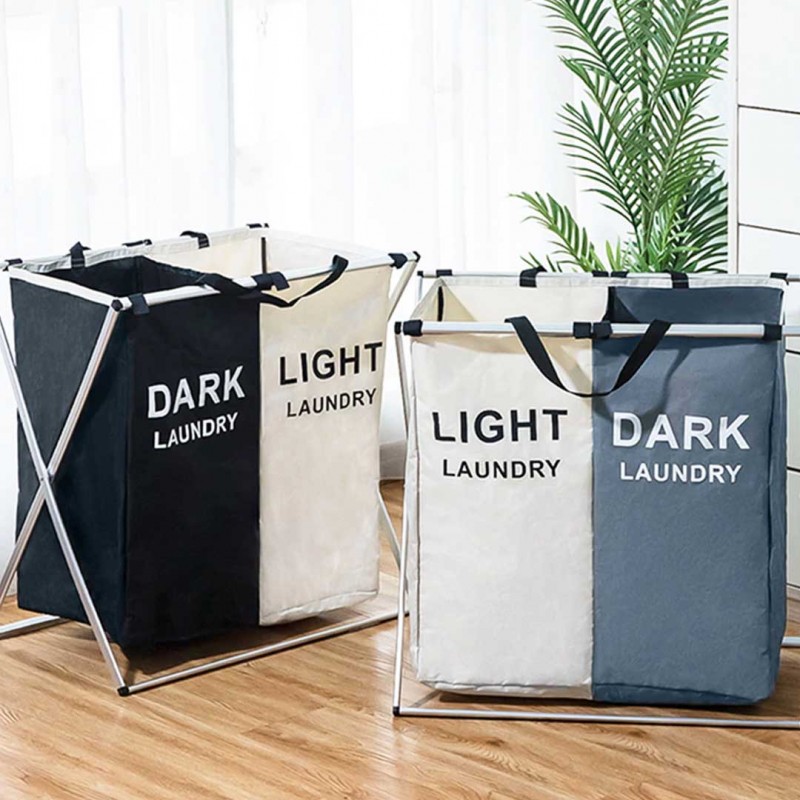 Dirty laundry storage basket