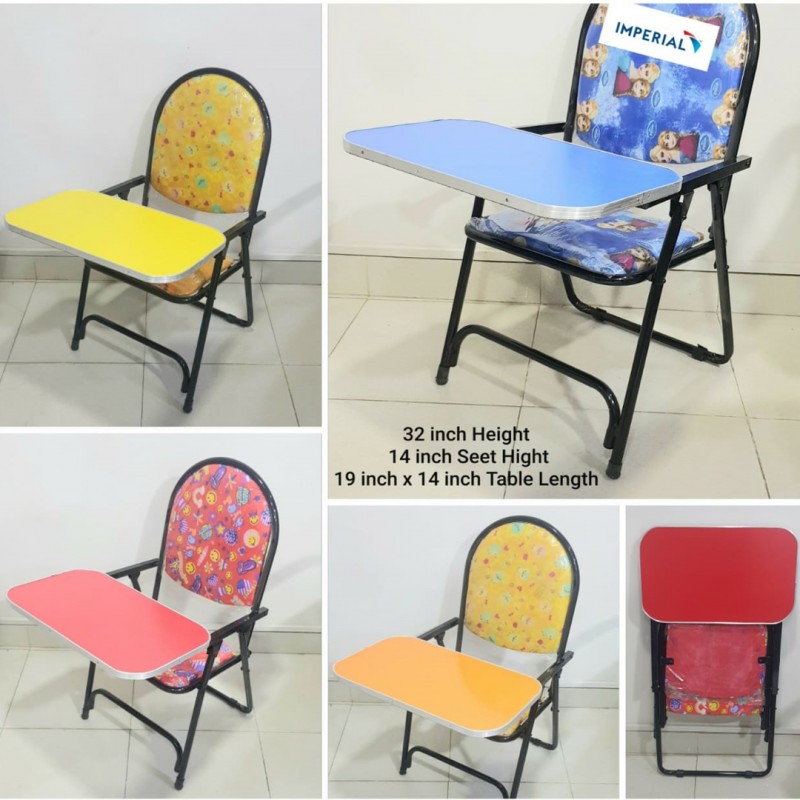 Blue Foldable Study Chairs