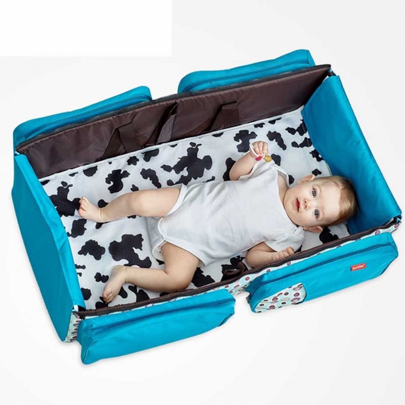 Baby Travel Crib Diaper Bag