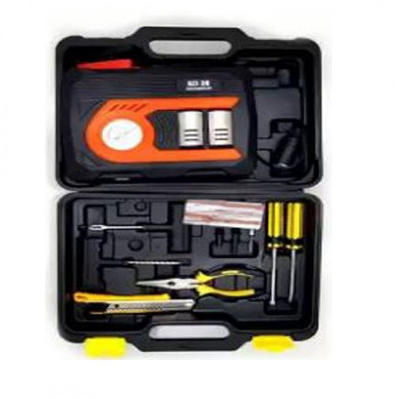 Car Air Compressor Double With Emergency Kit