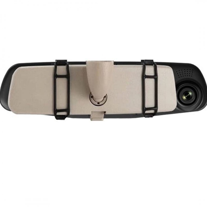 Vehicle Inner Mirror Black Box DVR full HD Dual Rec- 12v