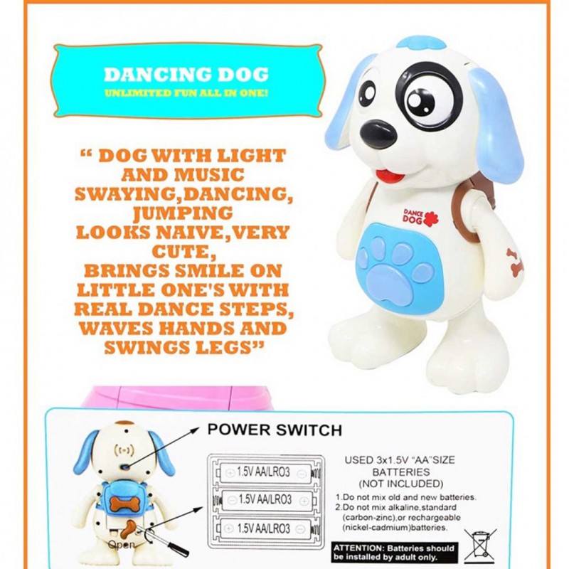 Rotating Dancing Dog Toy Pack (Buy 01 & Get 01 Free)