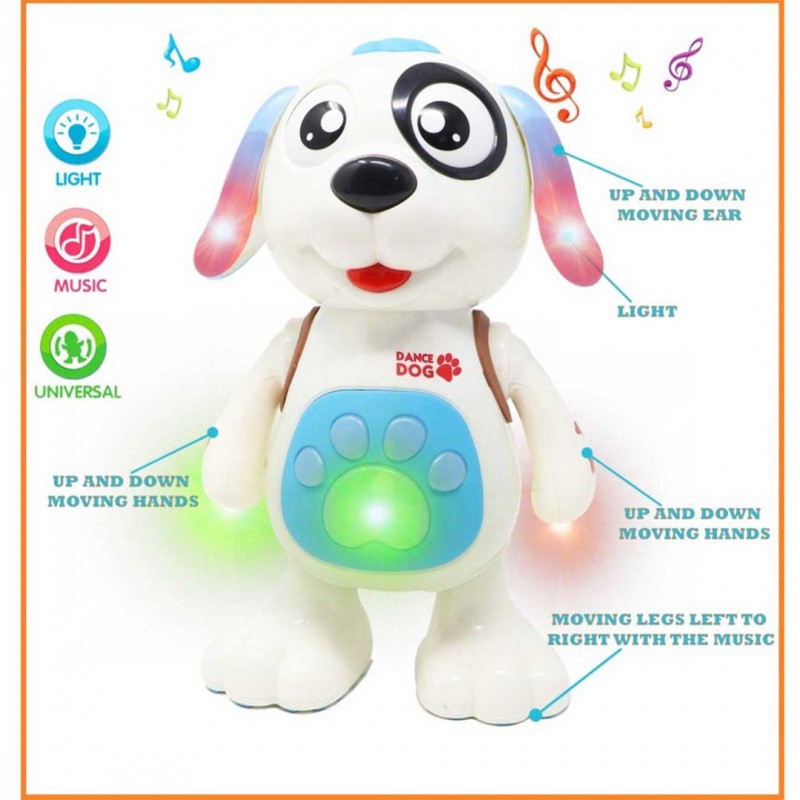 Rotating Dancing Dog Toy Pack (Buy 01 & Get 01 Free)
