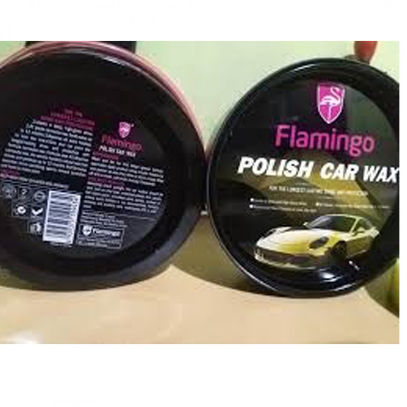 Flamingo Polish Car Wax Pack (Buy 01 & Get 01 Free)