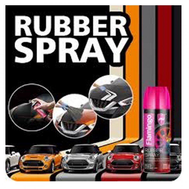 Flamingo Rubber Spray Paint - Yellow Pack (Buy 01 & Get 01 Free)