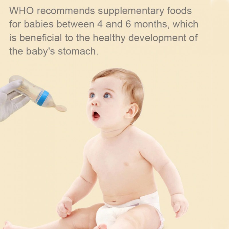 Feeding Bottle With Spoon