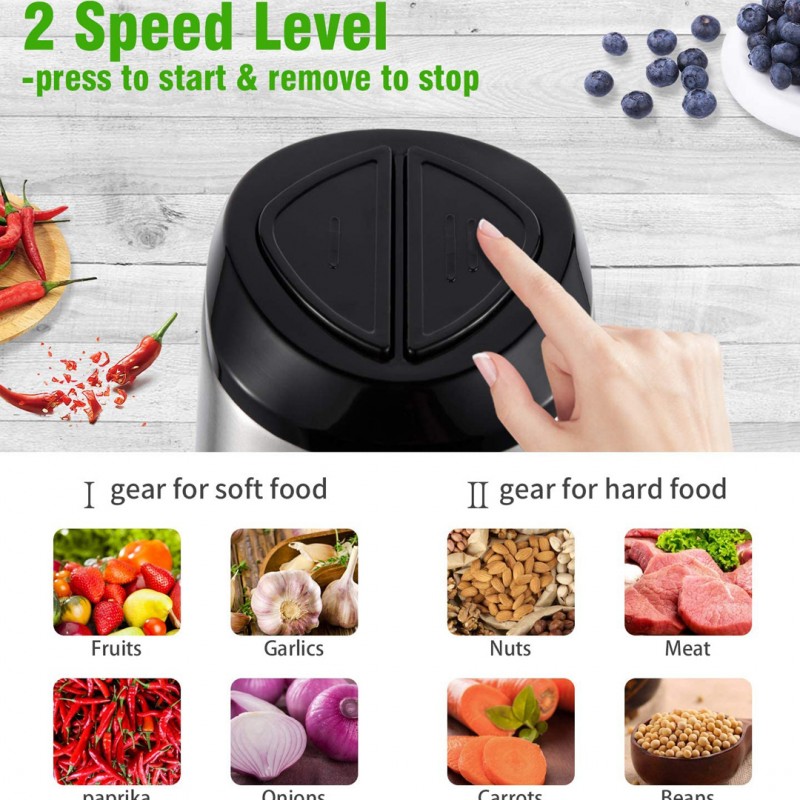 Food Processor for Meat, Vegetables, and More Great for Chopping, Slicing, and Grating