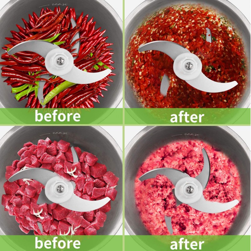 Food Processor for Meat, Vegetables, and More Great for Chopping, Slicing, and Grating