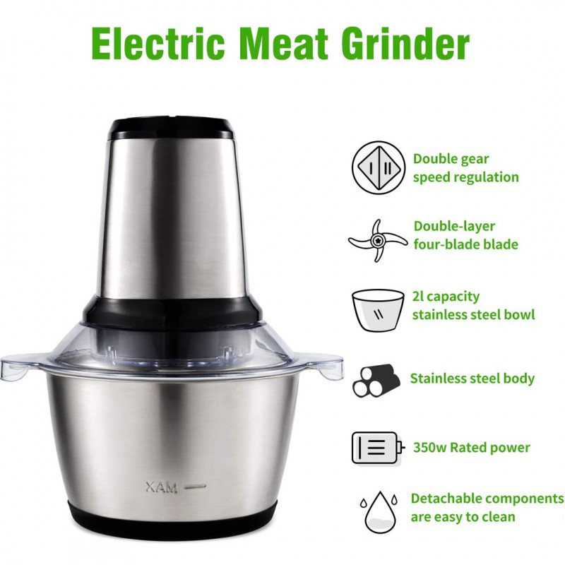Food Processor for Meat, Vegetables, and More Great for Chopping, Slicing, and Grating