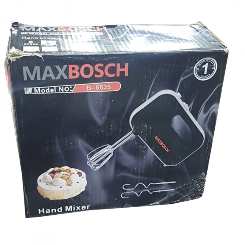 Maxbosch Electric Hand Mixer Powerful Handheld Mixer for Baking and Cooking