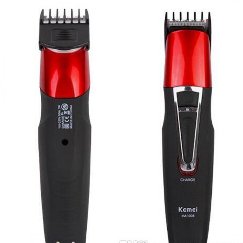 Kemei Km-1008 Rechargeable Beard & Moustache Hair Clipper & Trimmer for Men
