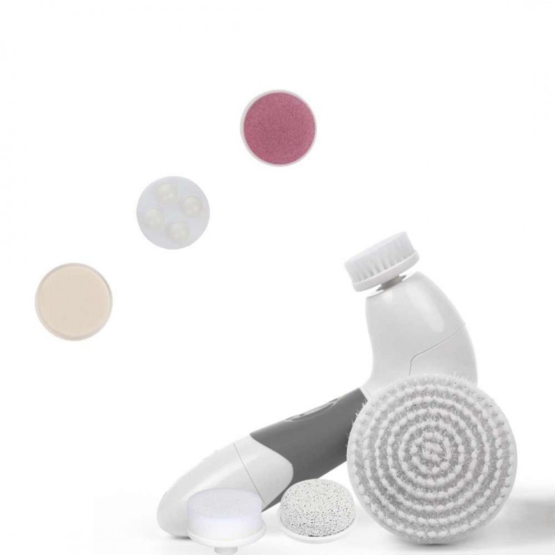 Bath Spa Face Waterproof 7 In 1 Cordless Cleansing Brush AE- 8288
