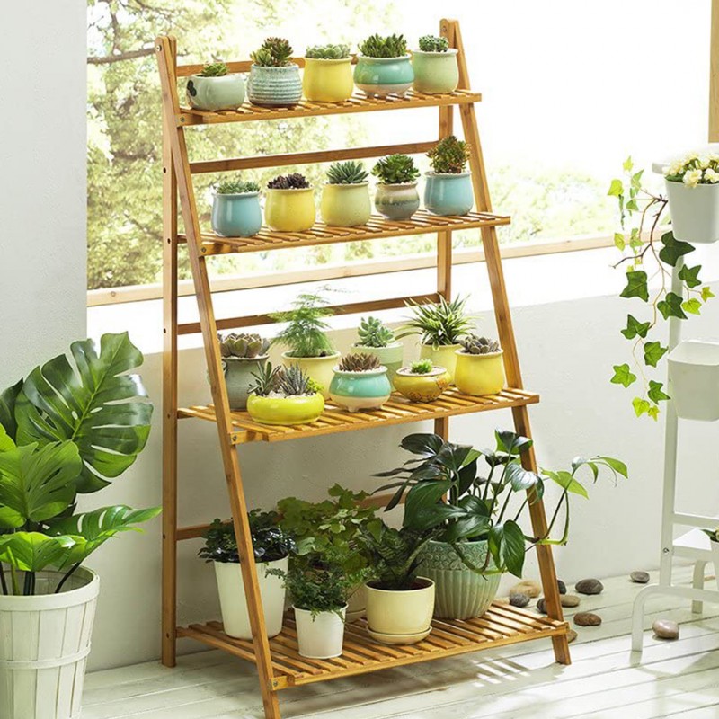 Bamboo Display Rack 04 Step