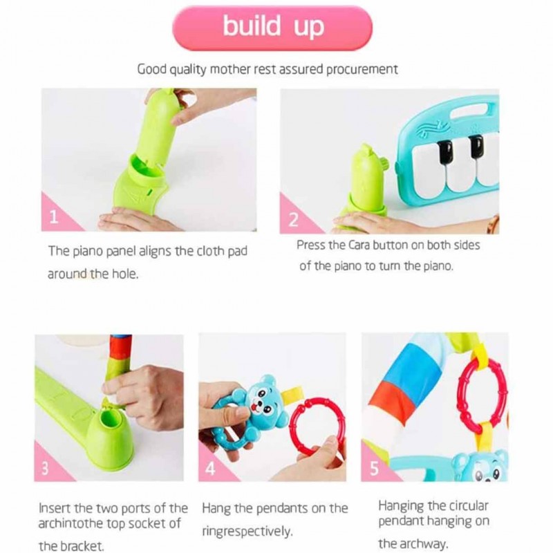 Baby Mat Piano Keyboard Kids Educational Mat