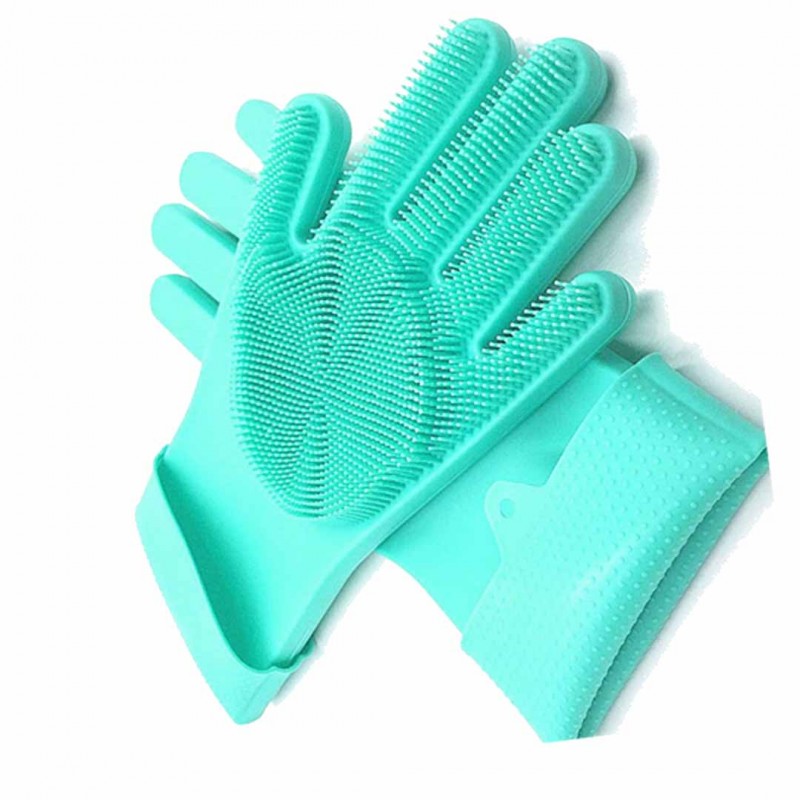 Dishwash Tray & New Hand Scrubber Gloves (Buy 01 & Get 01 Free)