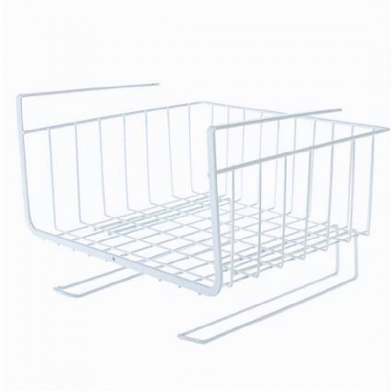 Shelf Hanger Basket Stainless Steel Wire Storage Rack