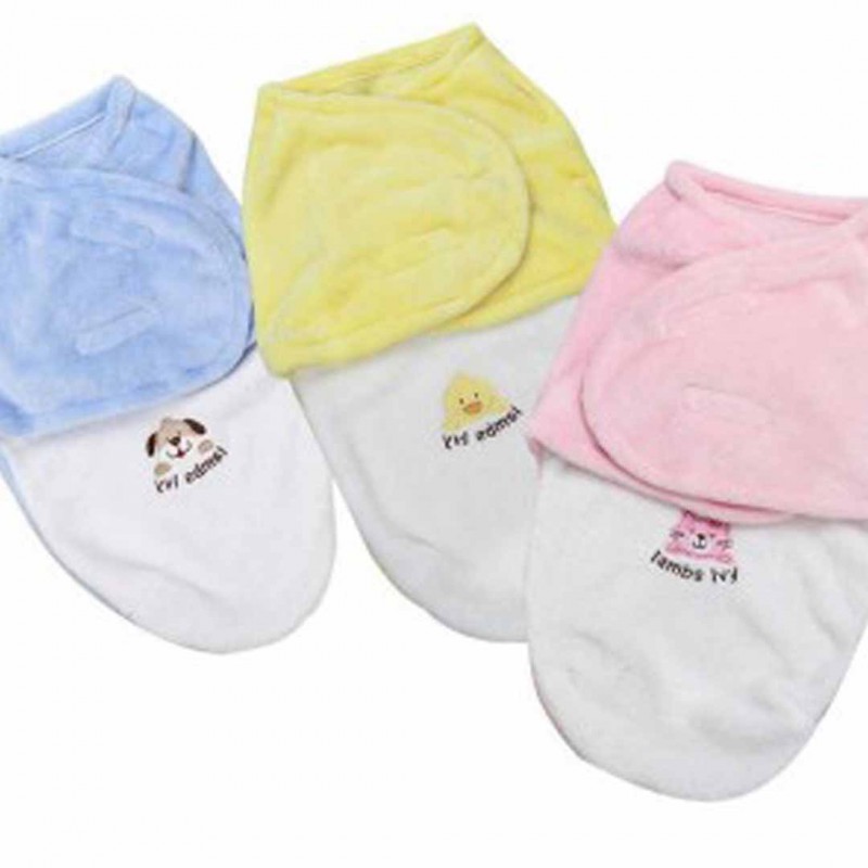 Newborn Baby Sleeping Bags Swaddle Wrap Pack Of 04
