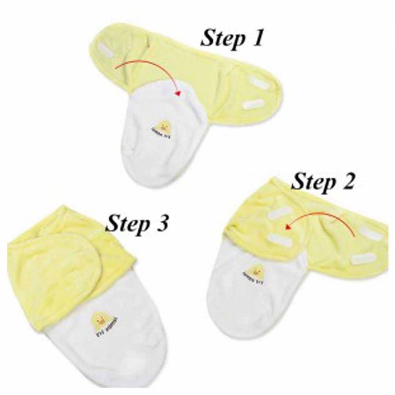 Newborn Baby Sleeping Bags Swaddle Wrap Pack Of 02