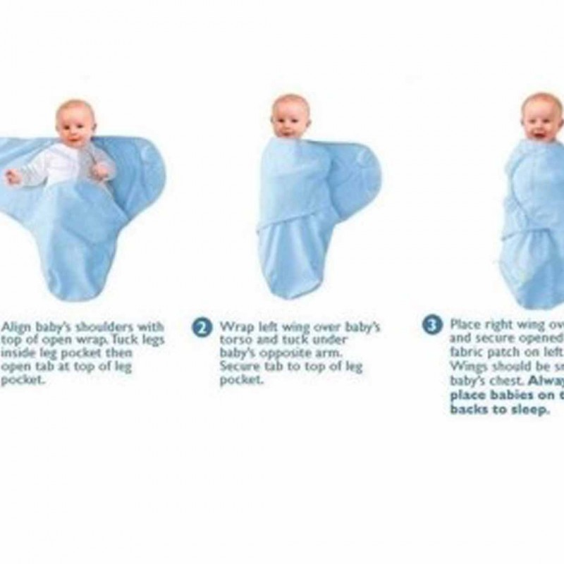 Newborn Baby Sleeping Bags Swaddle Wrap Pack Of 02