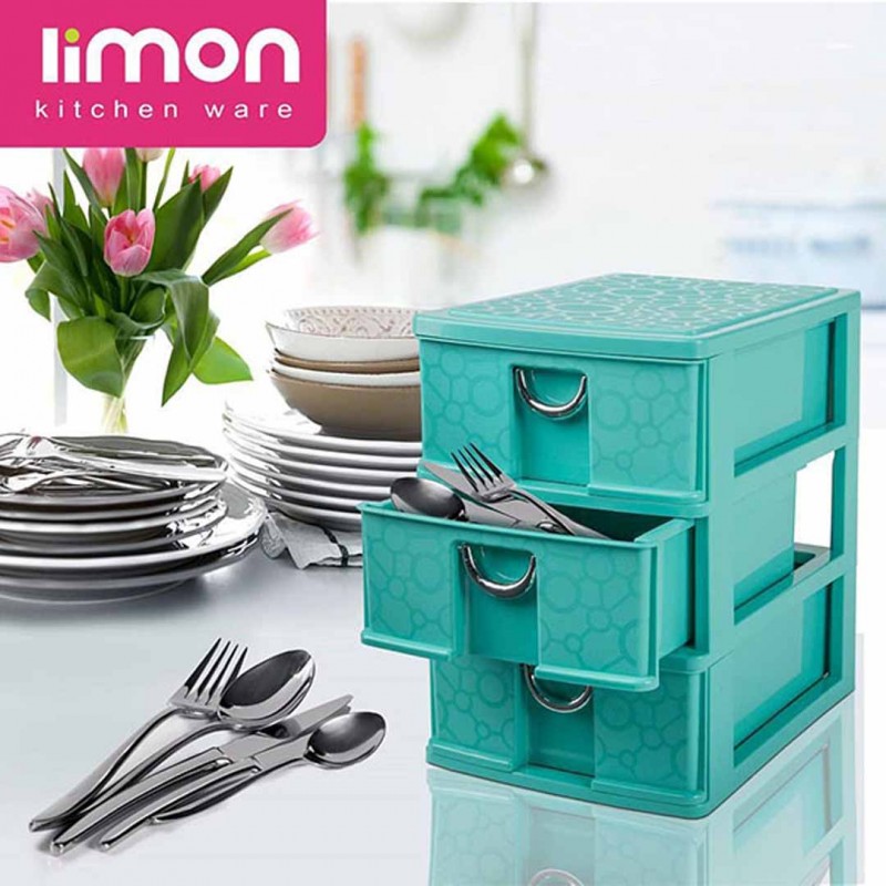 Limon Three Size Drawer Large