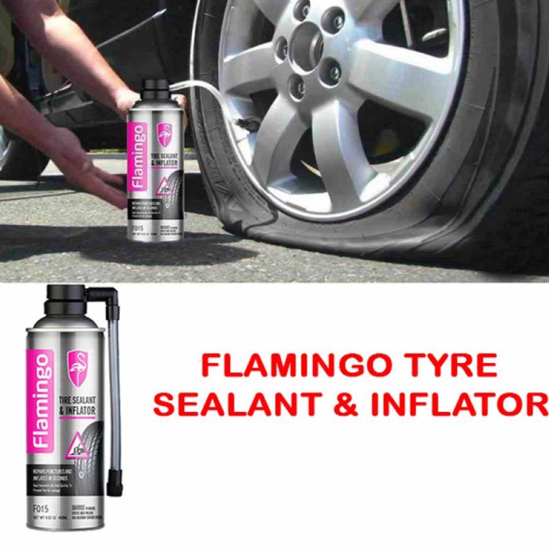 Flamingo Tyre Sealant & Inflator Pack of 03