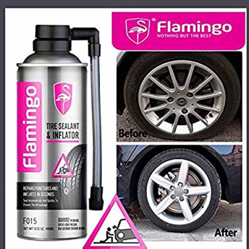 Flamingo Tyre Sealant & Inflator Pack of 03