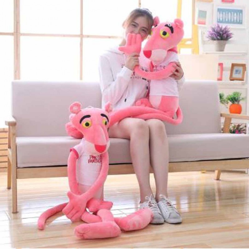 Lovely Pink Panther With T Shirt Plush Toys