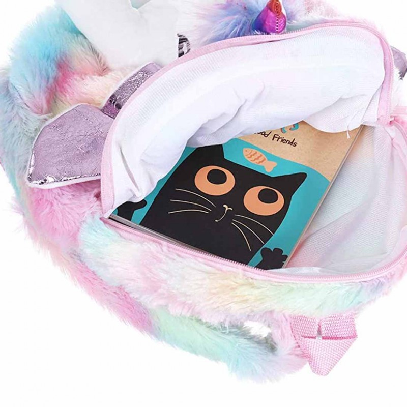 3D Cute Unicorn Plush Children School Bag