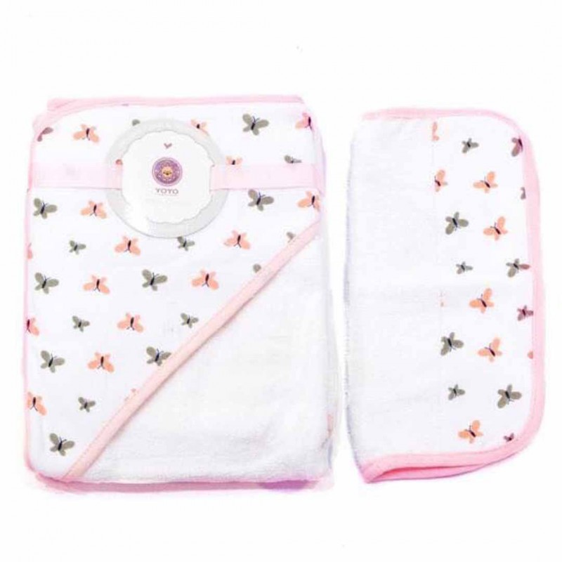 Baby Bath Towel And Face Towel