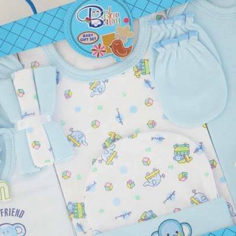 Cotton 10 Pcs New Born Baby Gift Set