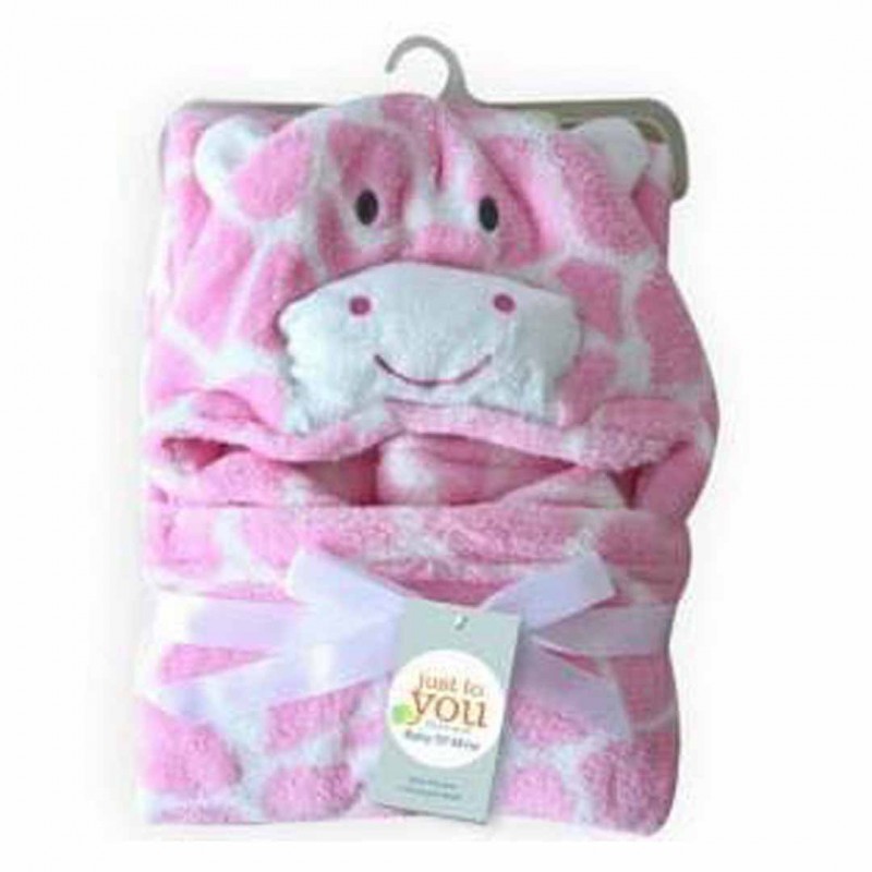 Towel blanket with Cartoon Character Hood
