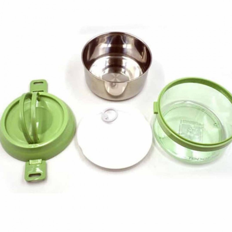 Lunch Box Stainless Steel 1 Layer & Unbreakable Collapsible Camping Mug (Buy 1 & Get 1 Free)