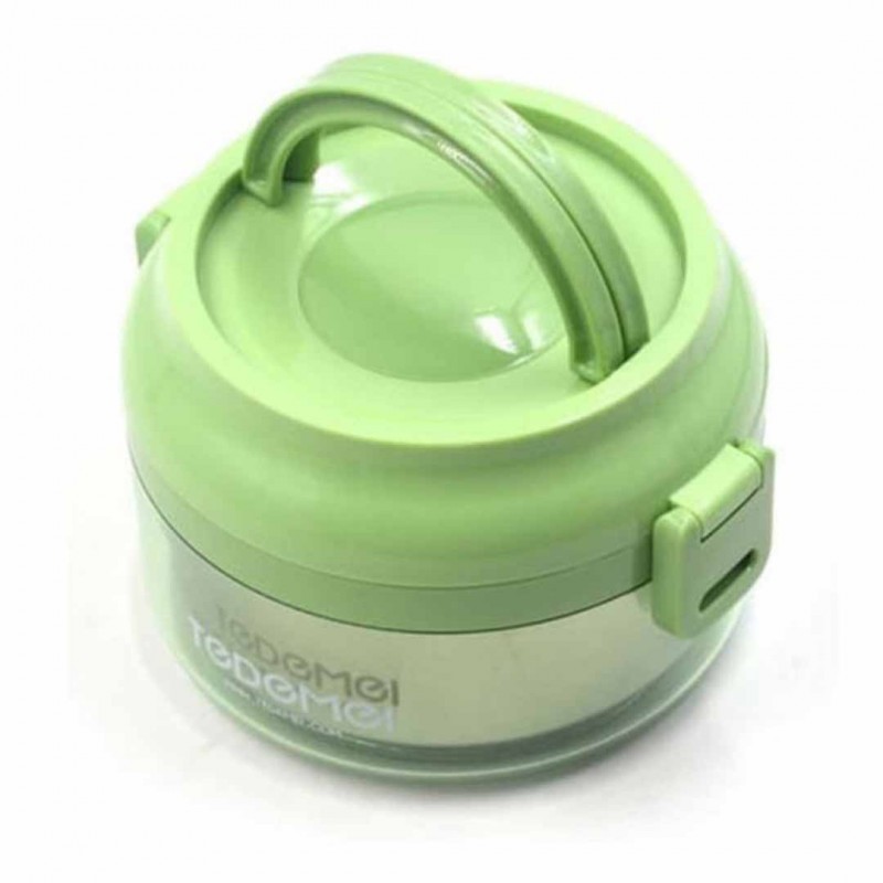 Lunch Box Stainless Steel 1 Layer & Unbreakable Collapsible Camping Mug (Buy 1 & Get 1 Free)