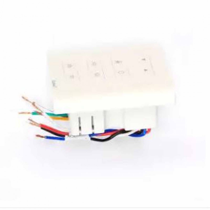 Clopal 8 Channels On Off 220V Lights & Fan Remote Control Switch