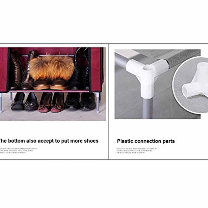 Roll Up Shoe Rack (4 Layer)