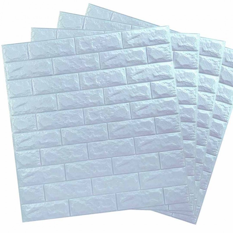 3D Wall Panels Peel and Stick Wallpaper Blue Pack Of 25