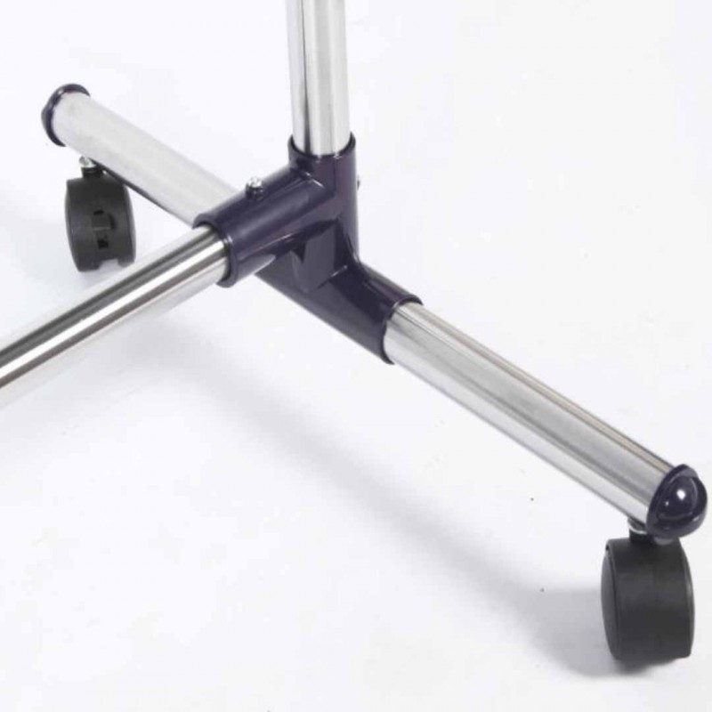 Single Pole Telescopic Movable Houseware Portable Clothes Rack