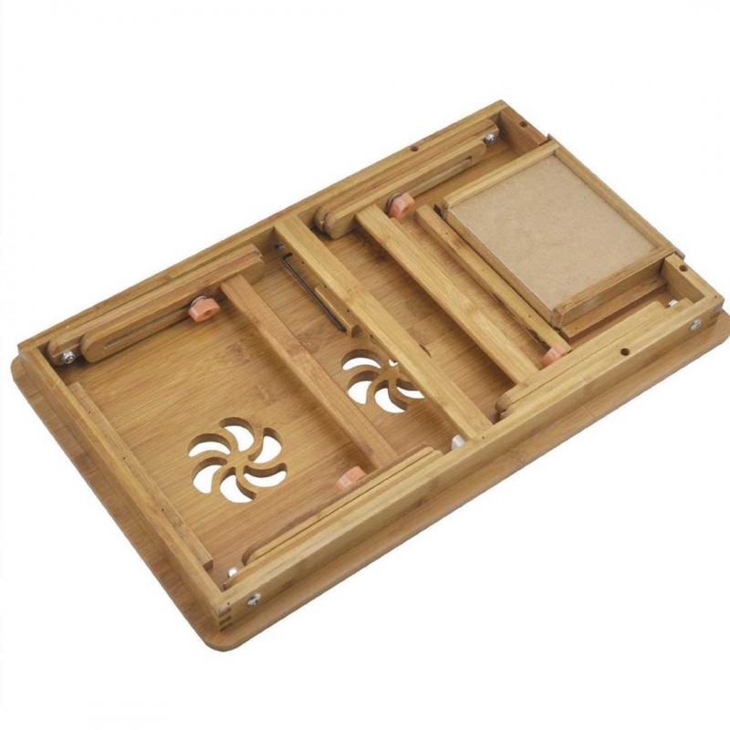 Laptop Stand Table with Drawer to Organize Stationary Item