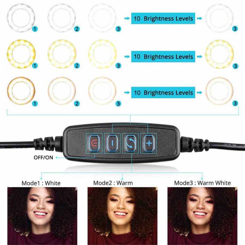 26cm LED Ring Light Camera Phone Photography