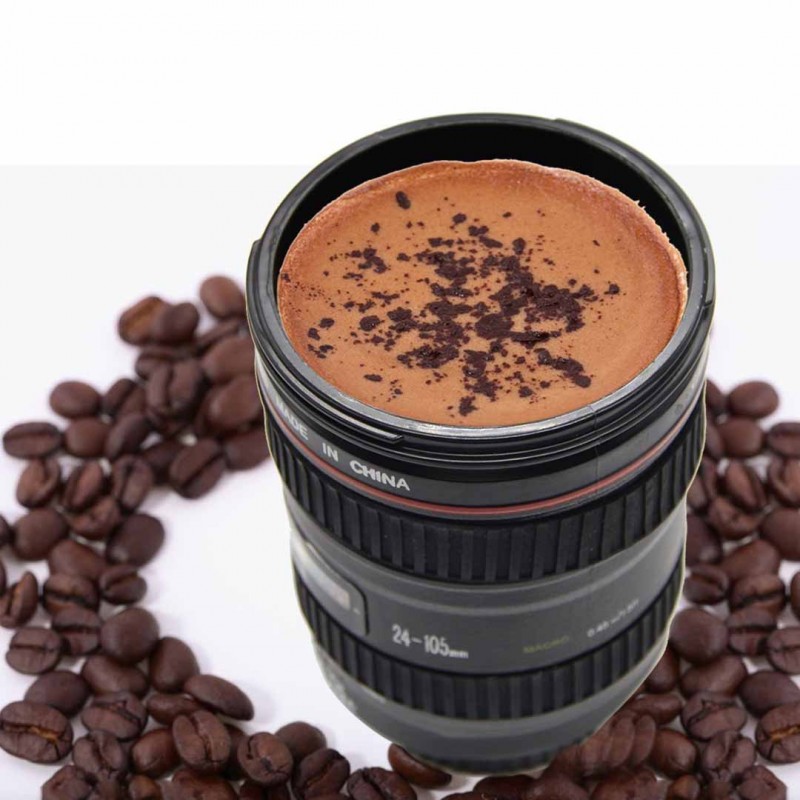 Camera Lens Shape Cup Coffee Tea Mug