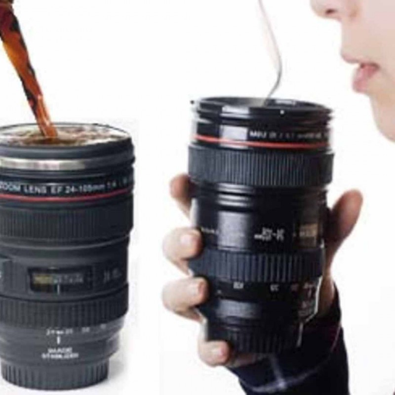 Camera Lens Shape Cup Coffee Tea Mug
