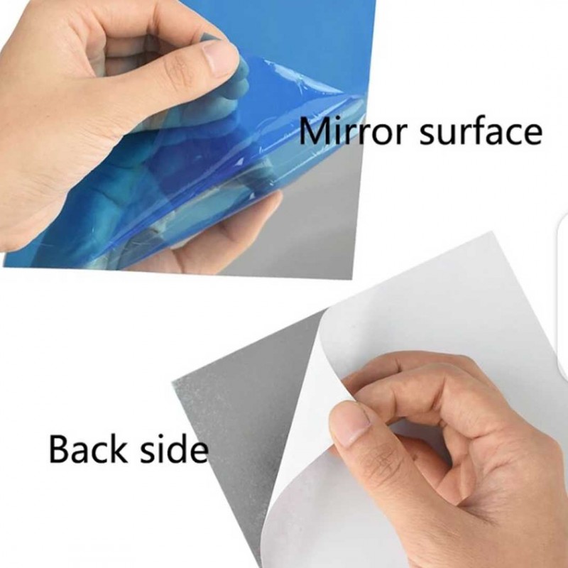 Acrylic Wall Mirror Stickers For Decoration 15 Pieces