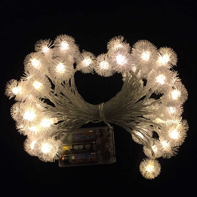 LED Bulbs Edelweiss Fluffy Snow Decorative Light